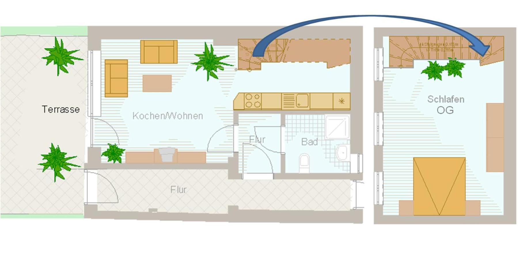 Ferienhaus Seekutter Mit Eigenem Seezugang Malchow  Δωμάτιο φωτογραφία